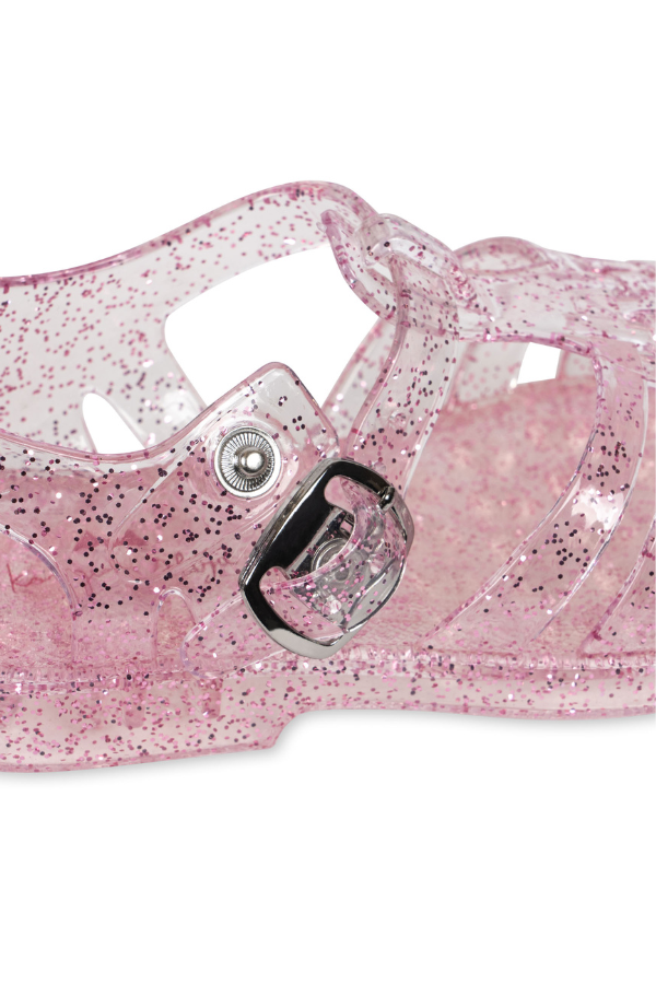 Konges Slojd - Nea Sandal - Glitter Rose: Sparkling Footwear