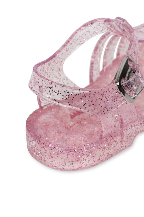 Konges Slojd - Nea Sandal - Glitter Rose: Sparkling Footwear