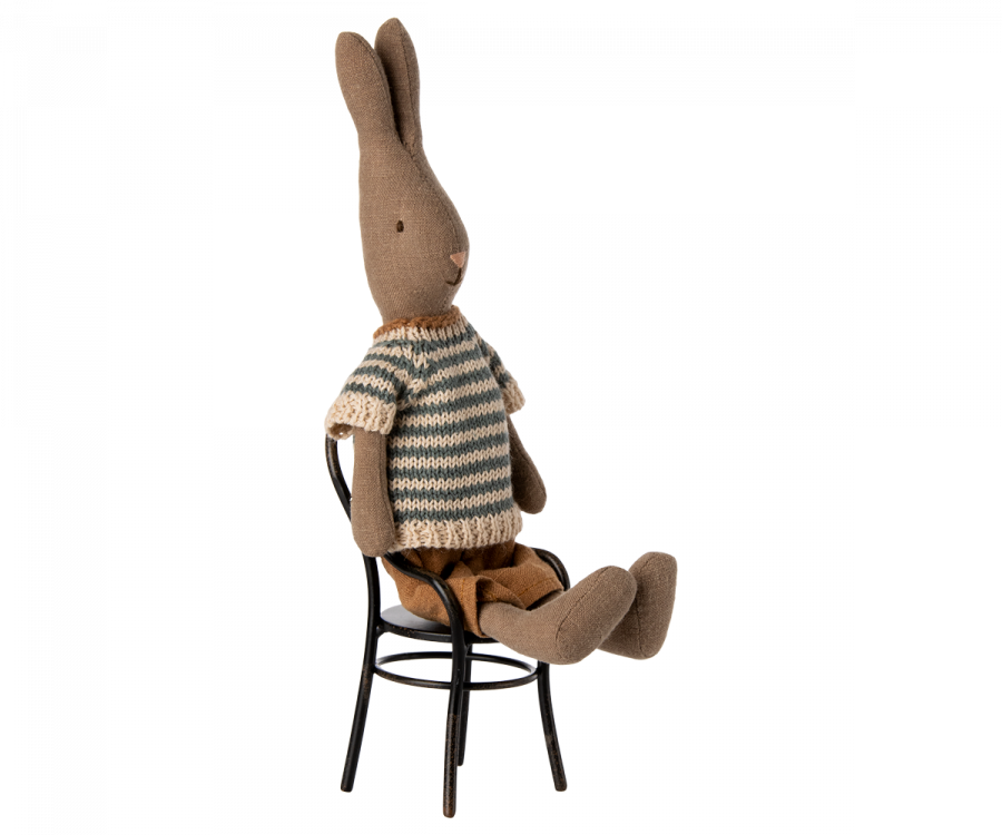 Maileg Rabbit Size 1 Shirt & Shorts - Brown: Dollhouse Apparel
