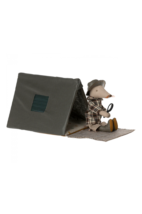 Maileg Mouse Single Tent: Charming Dollhouse Camping Gear