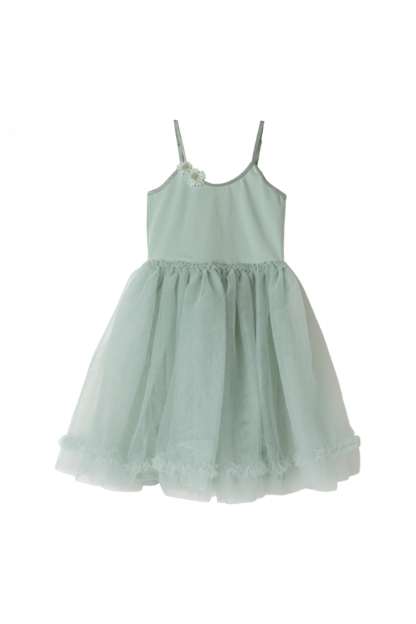 Princess Tulle Dress in Mint (2-3 Years): Royal Toddler Fashion