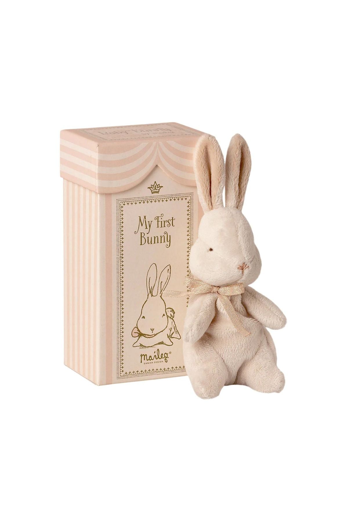 My First Bunny in Dusty Rose: Cuddly Companion for Little Ones