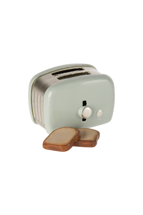 Maileg Mouse Mint Toaster: Dollhouse Kitchen Appliance