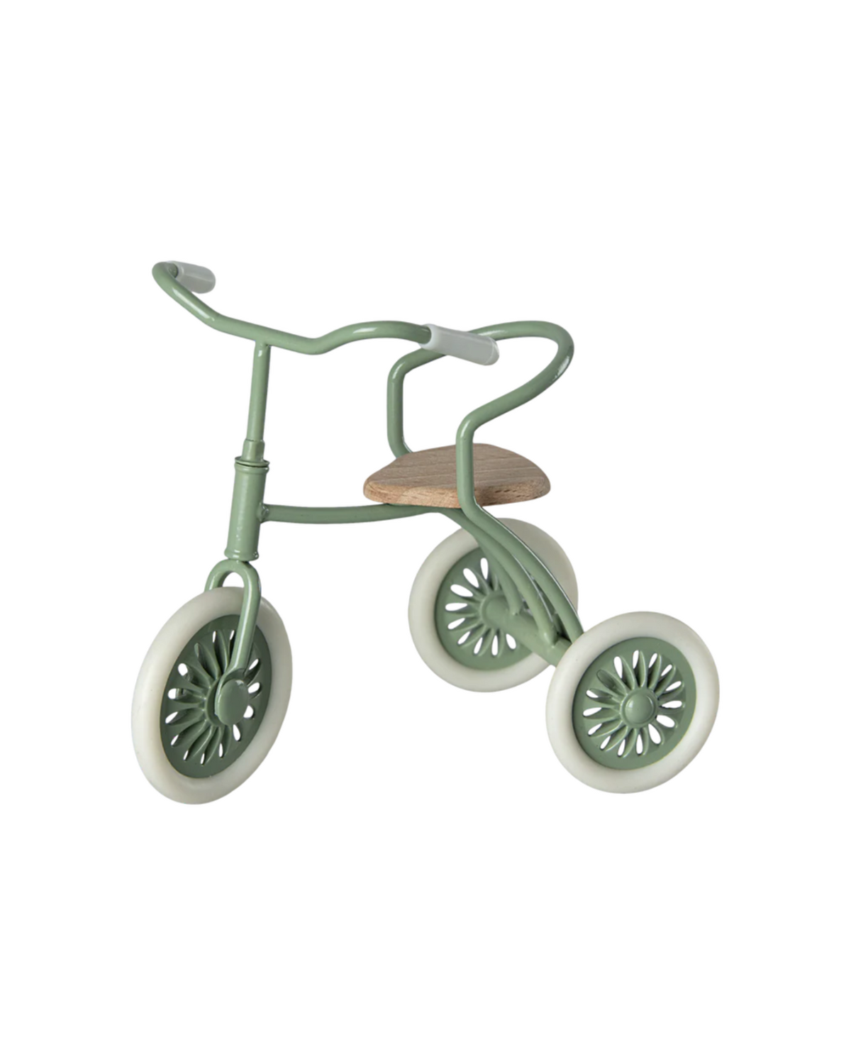Maileg Abri a Mouse Tricycle - Green Dollhouse Toy for Kids