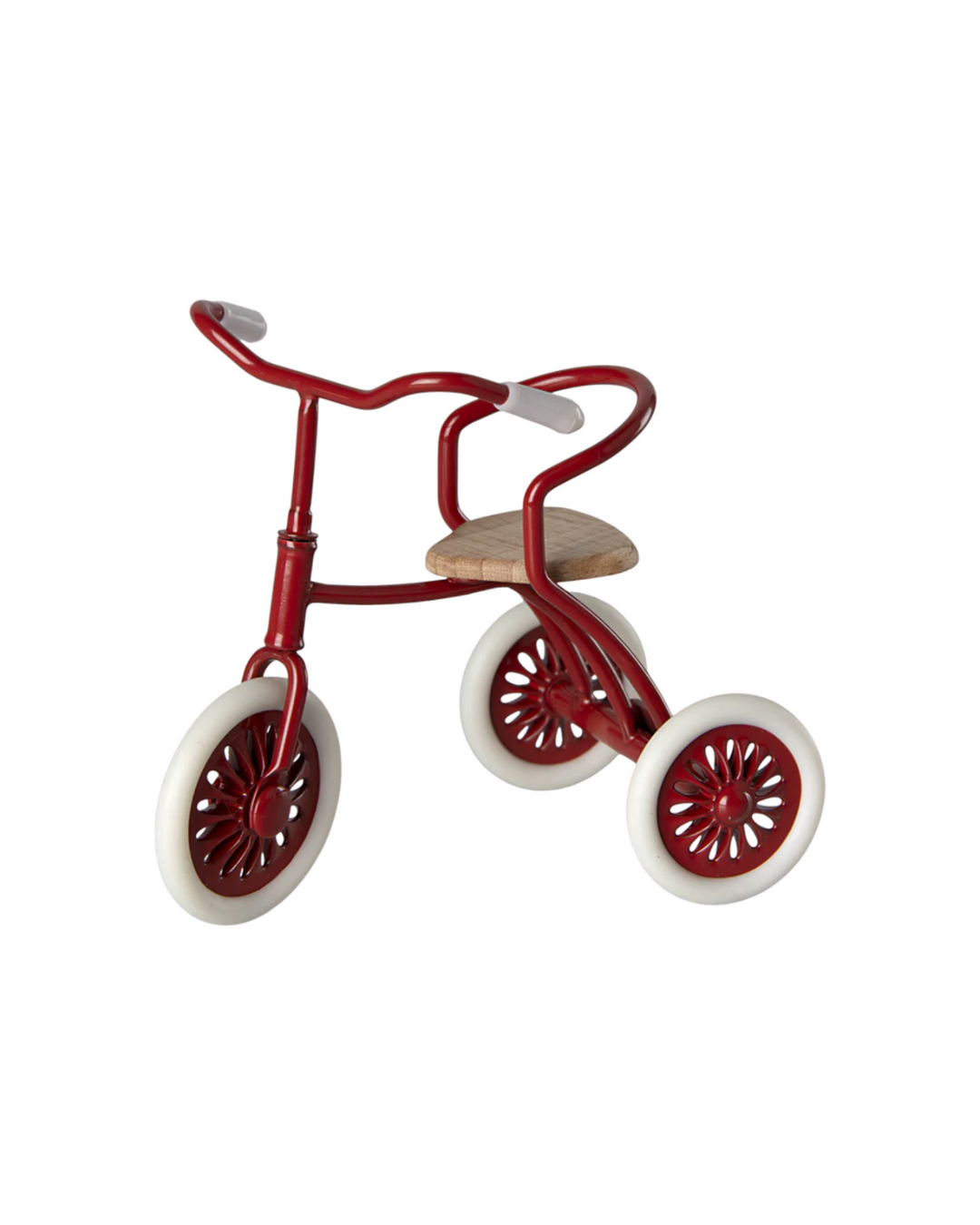 Maileg Abri a Mouse Tricycle - Red Dollhouse Toy for Kids' Play