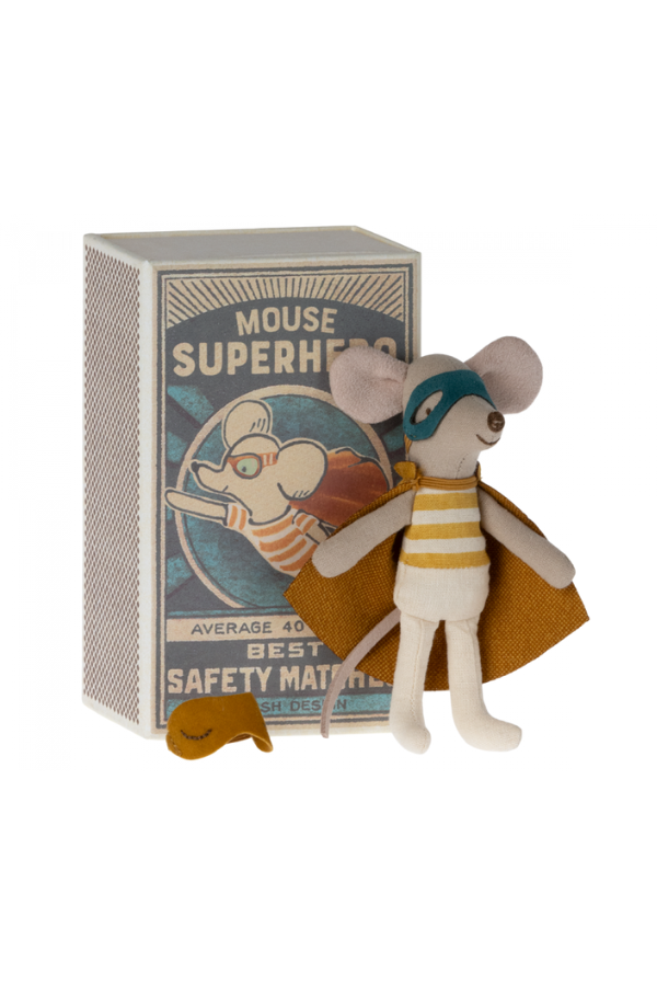 Super Hero Little Brother in Matchbox: Miniature Toy for Kids