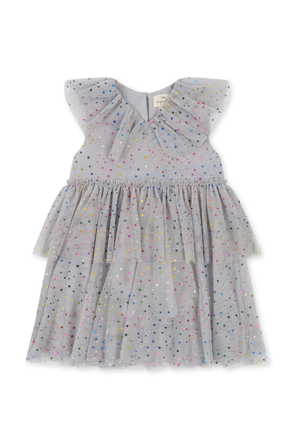 Sleeveless Fairy Dress - Nuit Etoile: Whimsical Elegance