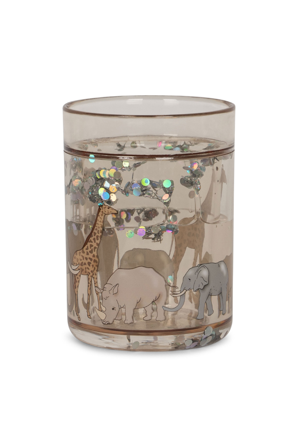 Glitter Cups, 2 pack - Safari: Sparkling Drinkware
