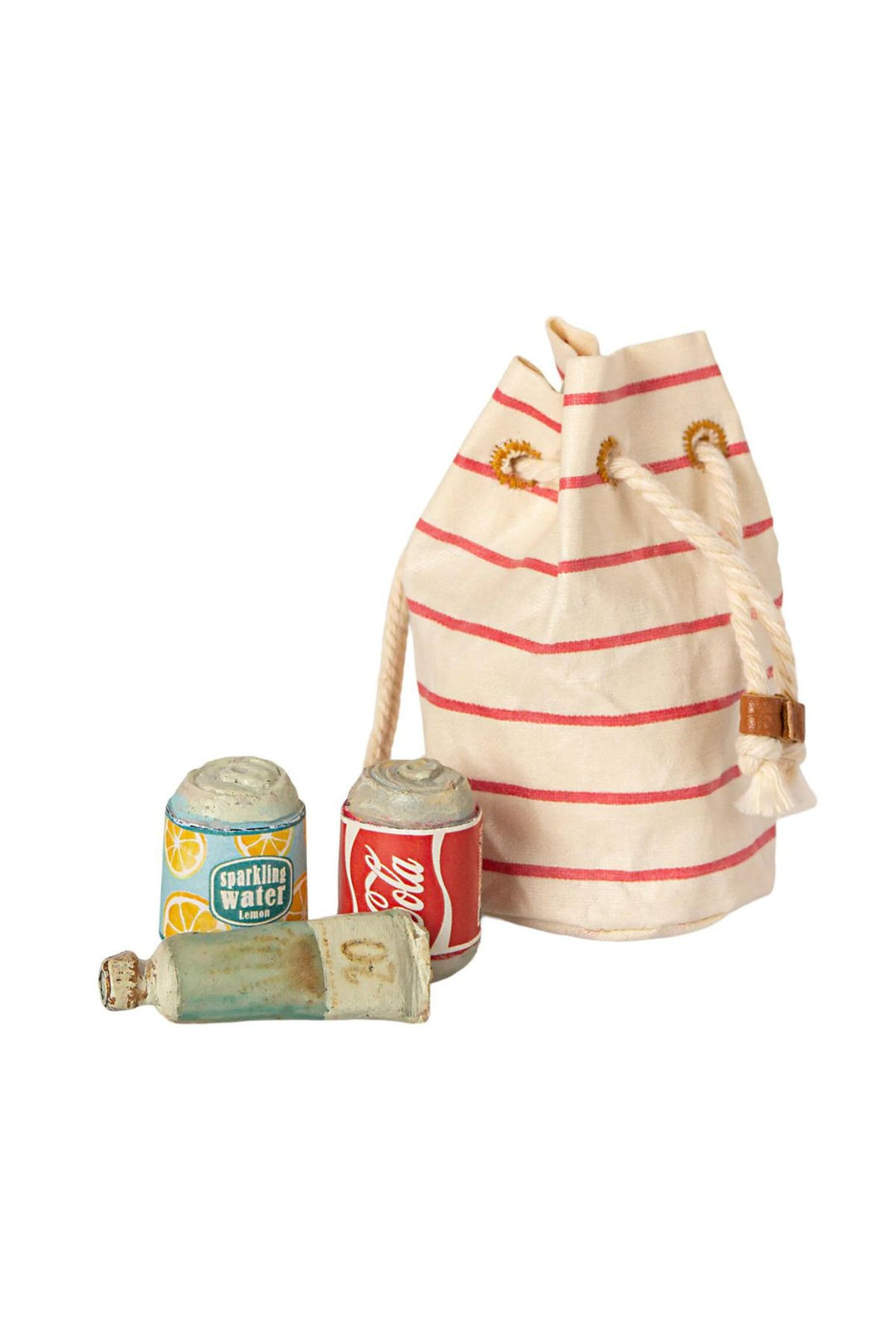 Maileg Bag with Beach Essentials - Charming Dollhouse Accessory