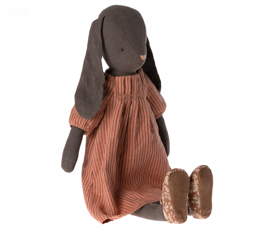 Earth Bunny Size 3 in Dress - Charming Maileg Doll for Play