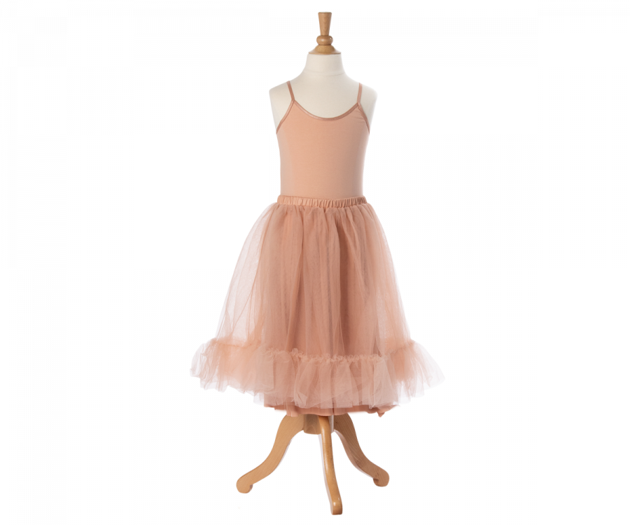 Discover the Melon Ballerina Dress - An enchanting attire tailored for dance enthusiasts, ideal for ballet classes and recitals