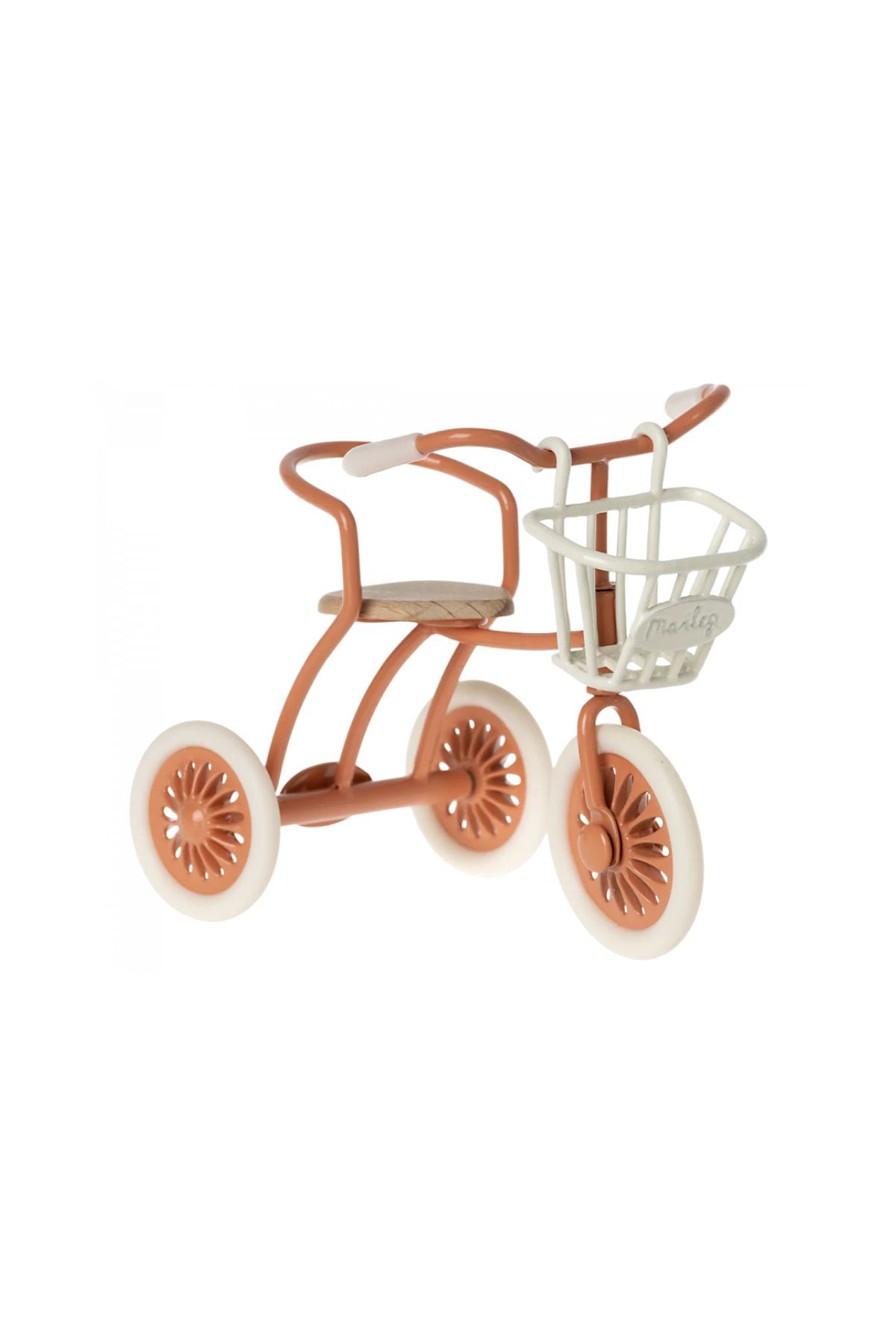 Maileg Tricycle Basket (Mouse Size): Dollhouse Accessory