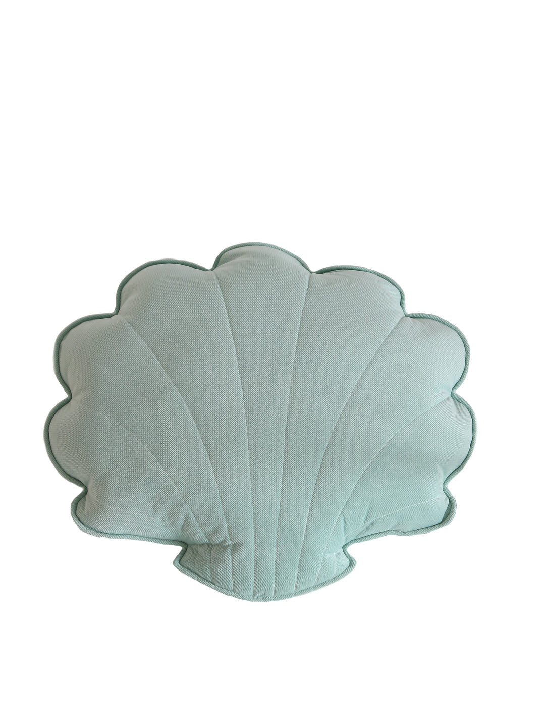 Large Velvet “Powder Mint” Shell Pillow