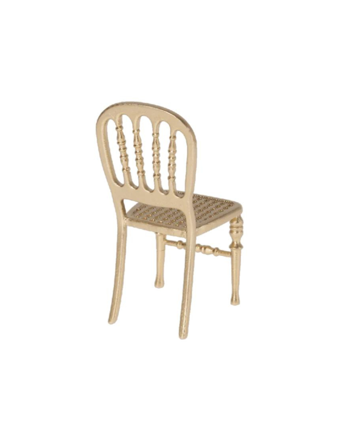 Maileg Gold Chair for Mouse - Charming Dollhouse Furniture