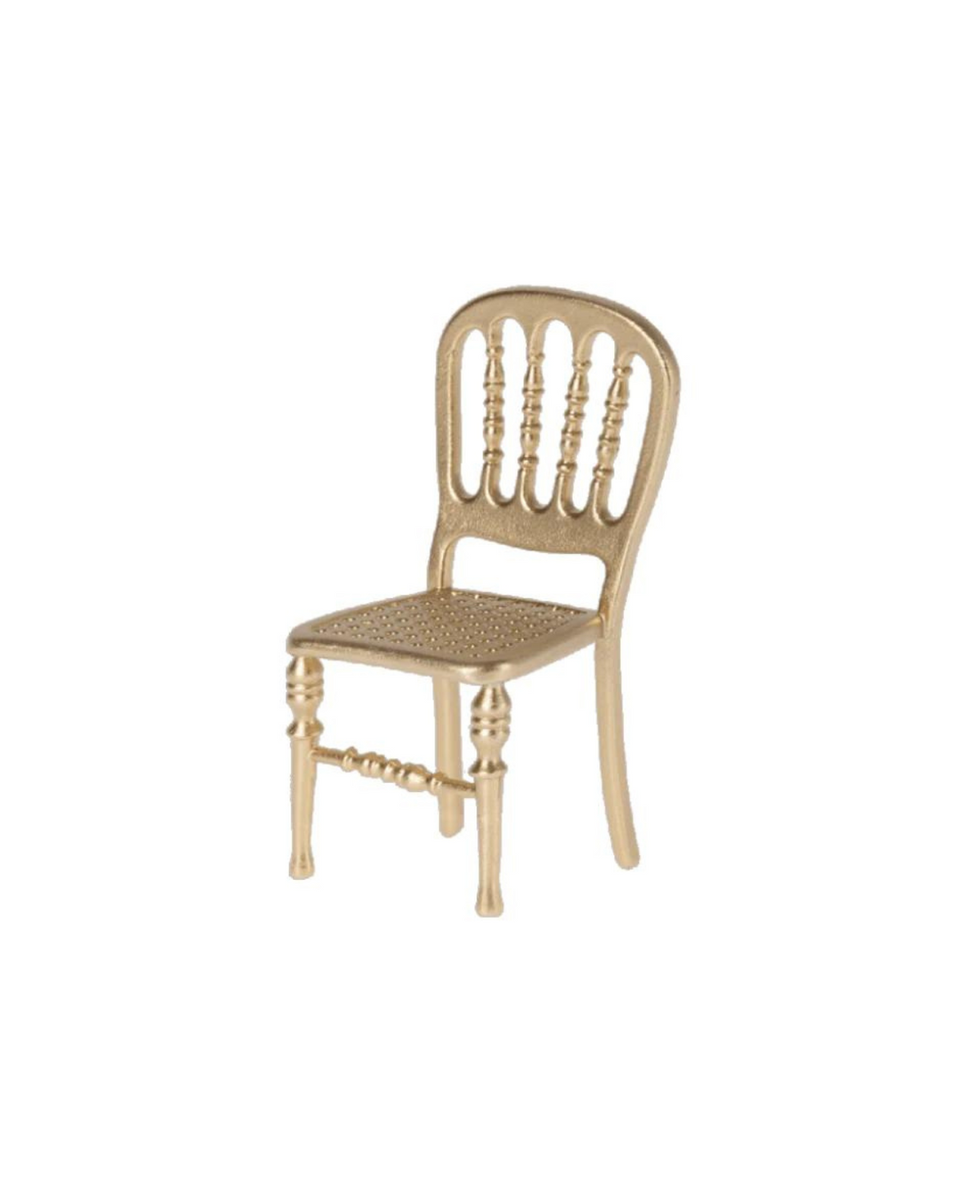 Maileg Gold Chair for Mouse - Charming Dollhouse Furniture
