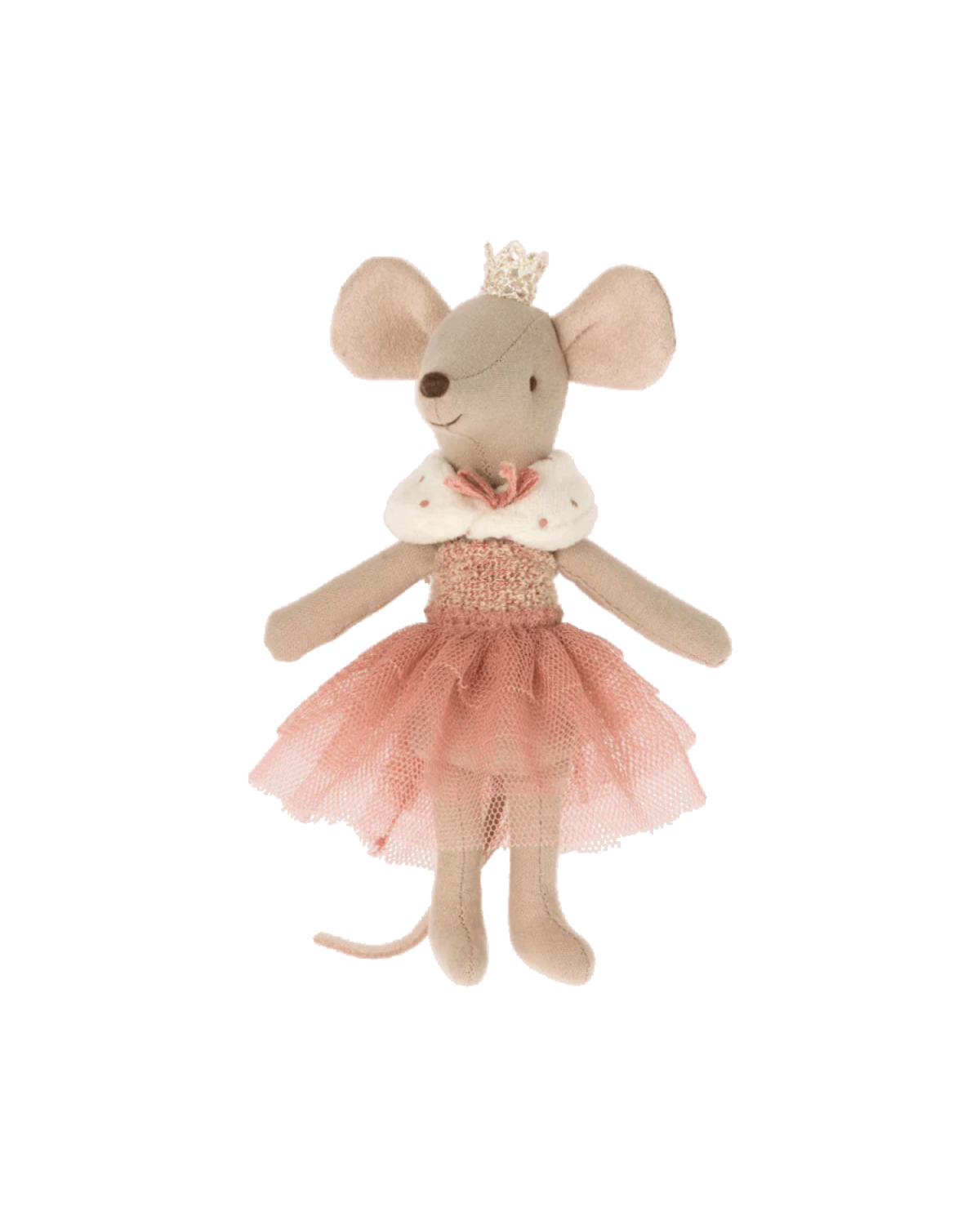 Maileg Big Sister Princess Mouse - Dusty Rose (Older Version)
