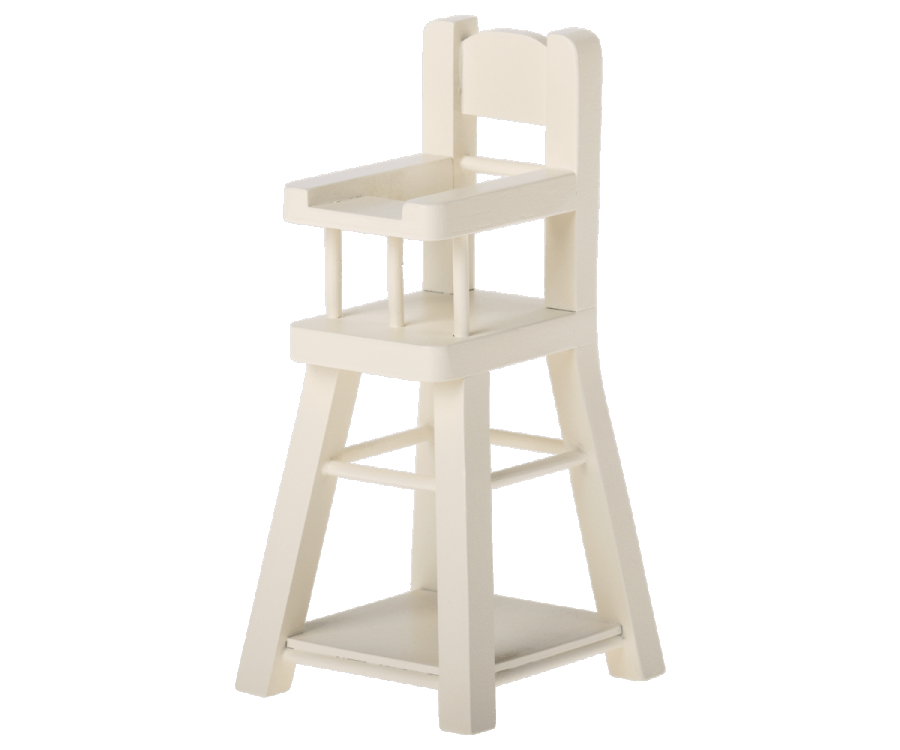 Micro High Chair - Charming Maileg Dollhouse Furniture