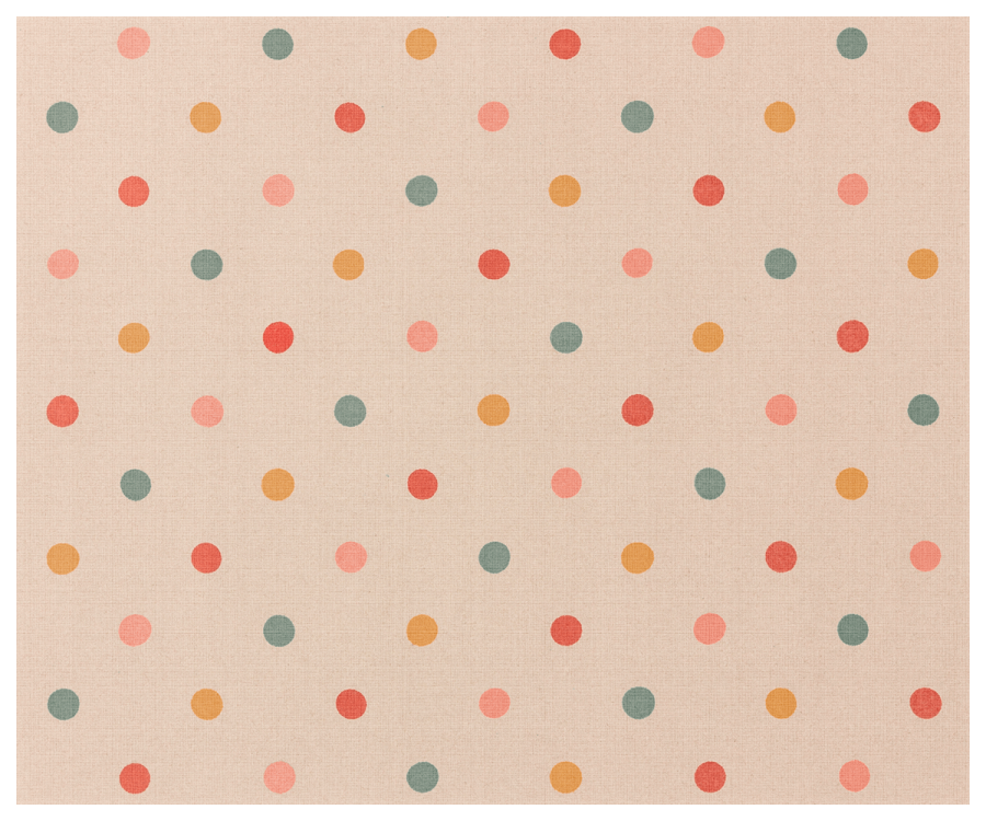 Multi Dots Gift Wrap - 10m Maileg Party Supplies for Any Occasion