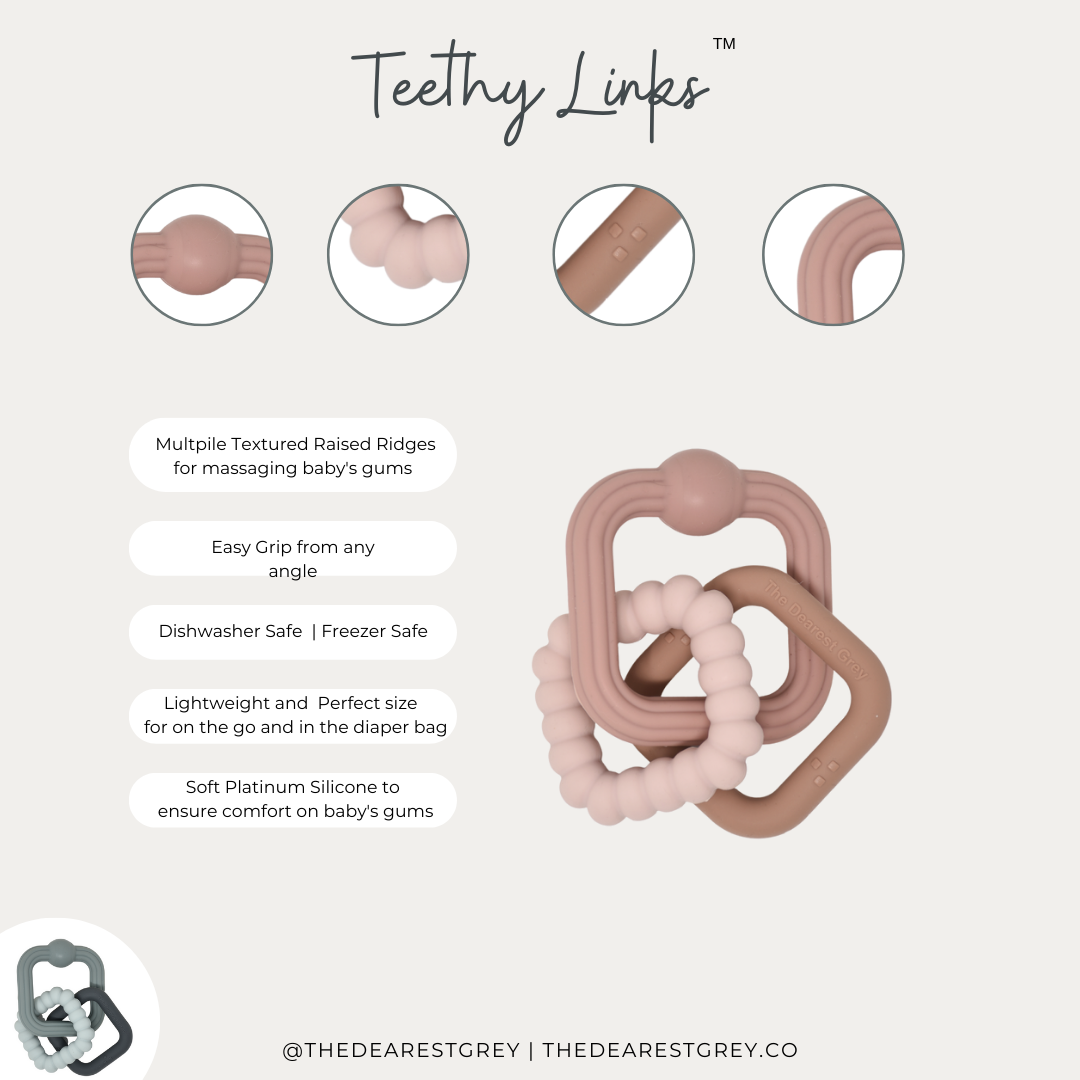 Teethy Links - Pink Lemonade