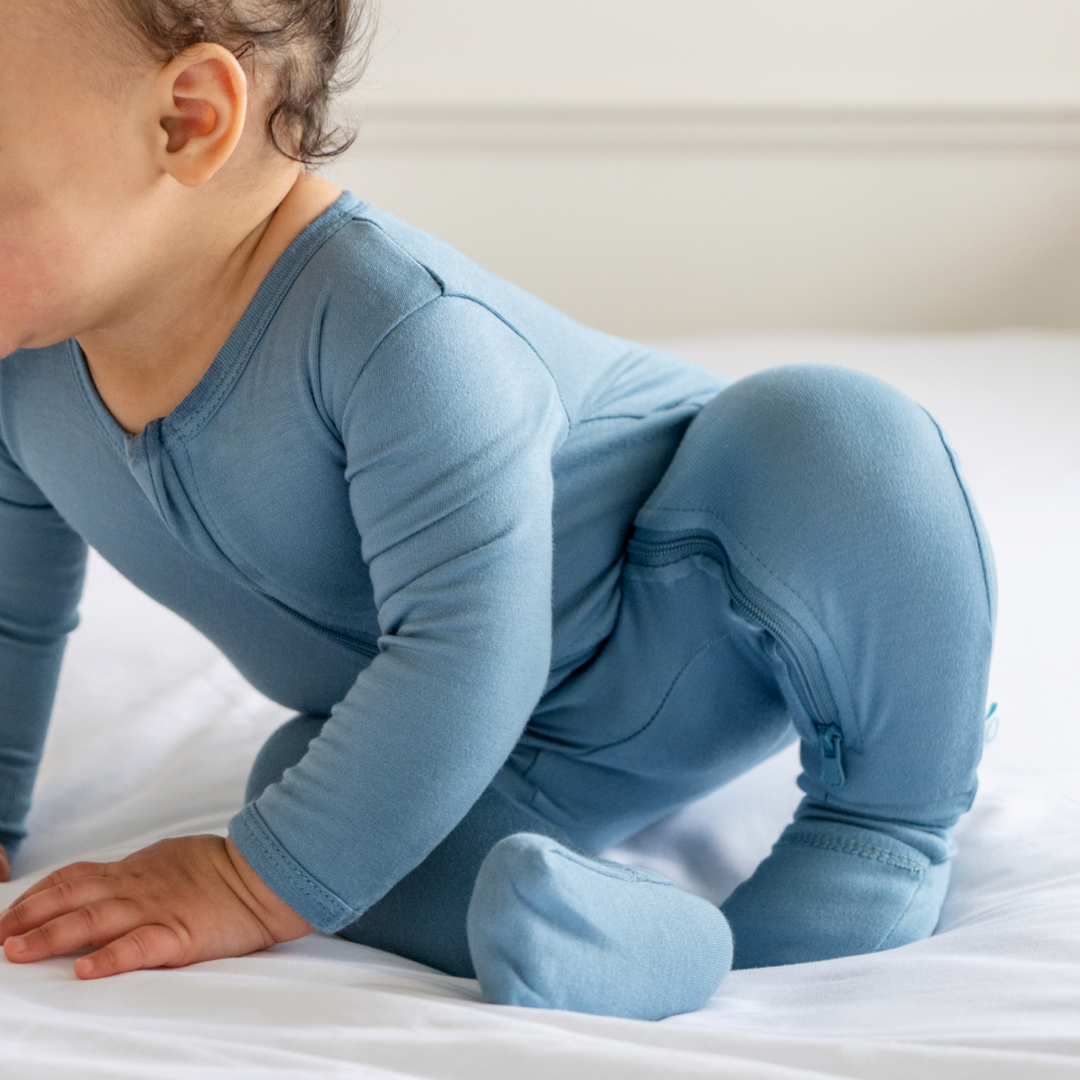 Baby Bamboo Pajamas w/ DreamCuffs®