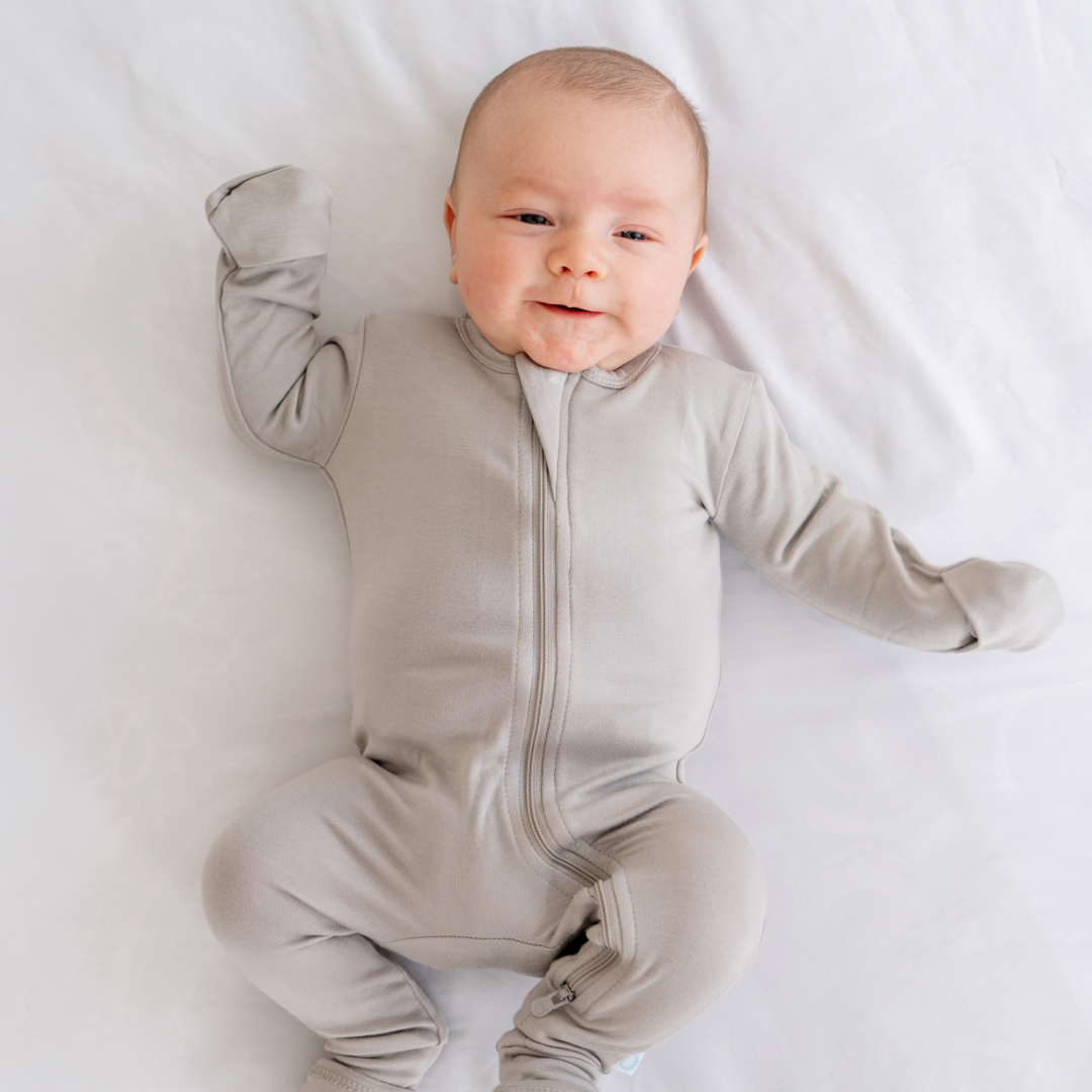 Baby Bamboo Pajamas w/ DreamCuffs®