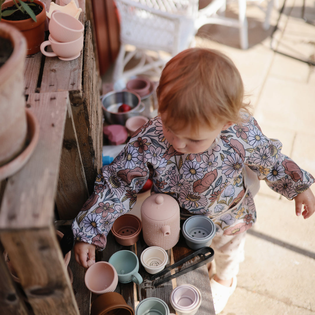 Silicone Tea Play Set