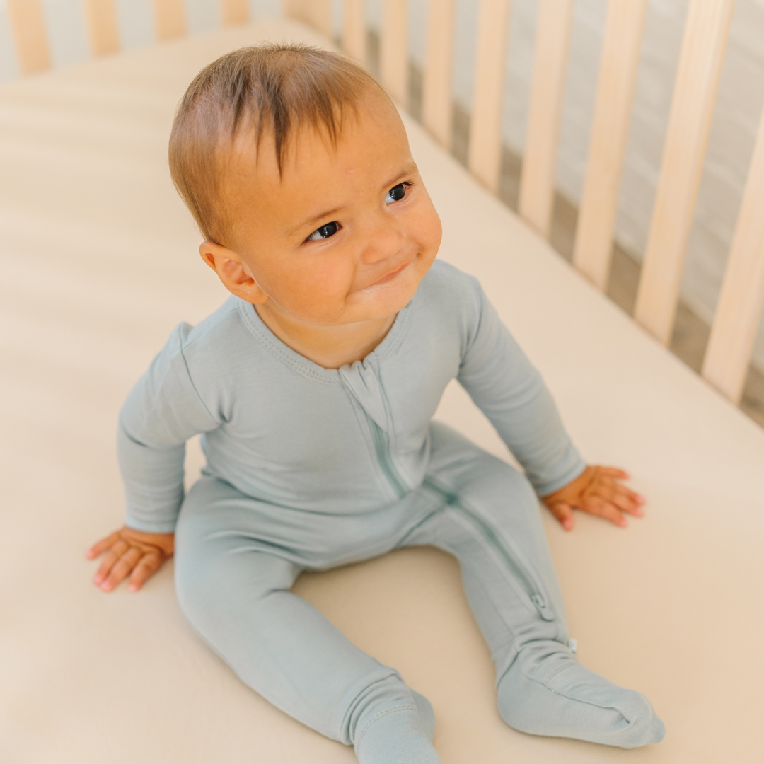 Baby Bamboo Pajamas w/ DreamCuffs®