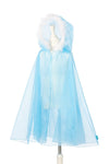 Ice Queen Costume Cape for Kids - Carnival & Festive Use  (3 sizes)