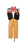 Chuck Cowboy Costume Set for Children-Includes Accessories for Role-Play & Entertainment(2 sizes)