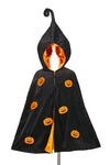 Pumpkin Costume Cape for Kids - Carnival & Festive Use - sz 4-8 yrs