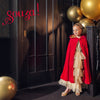 Princess-Red Costume Reversible Cape for Kids - Carnival & Festive Use - 4-7 yrs