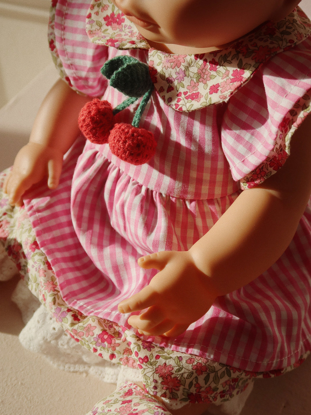 Gerda Doll with Dress & Velvet Ribbon in Gift Box