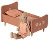 Wooden Bed, Miniature - Rose
