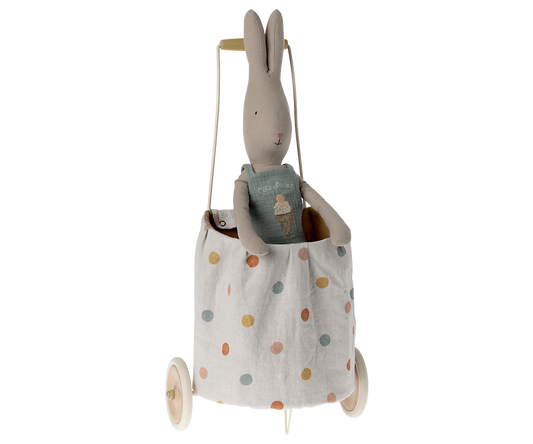 Trolley, Multi dots - Yellow