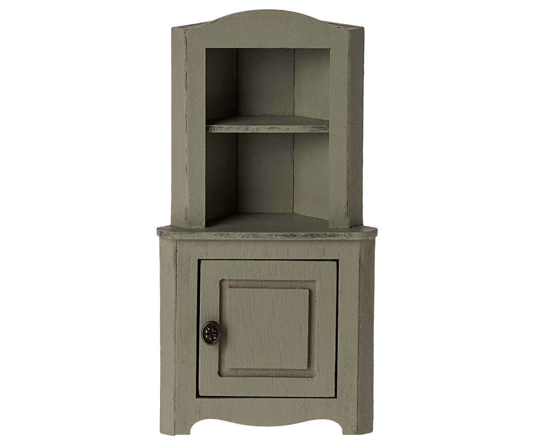 Corner Cabinet, Mouse - Light Green