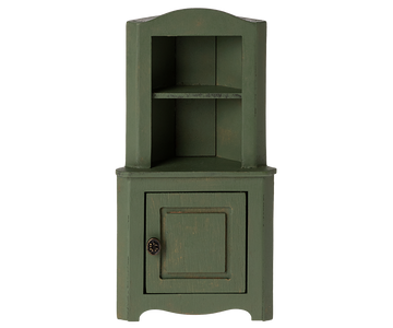 Corner Cabinet, Mouse - Dark Green