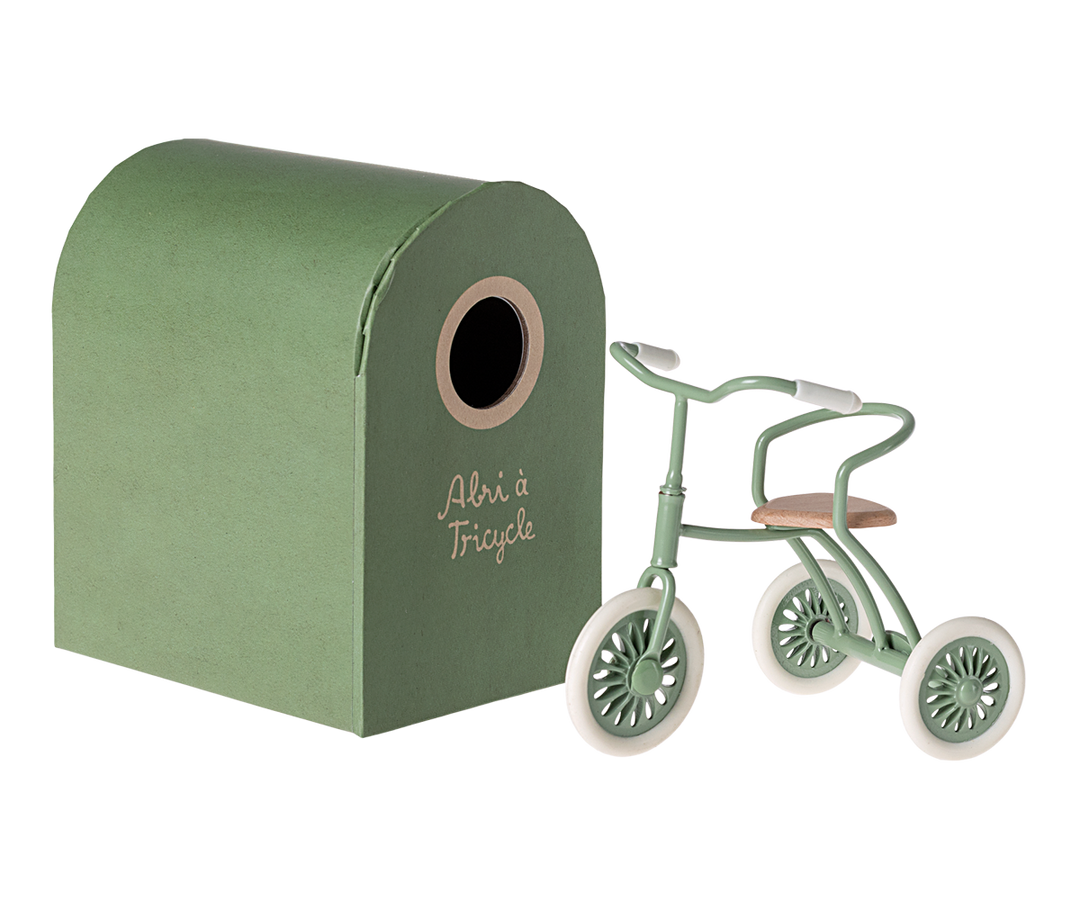 Abri a tricycle, Mouse - Green