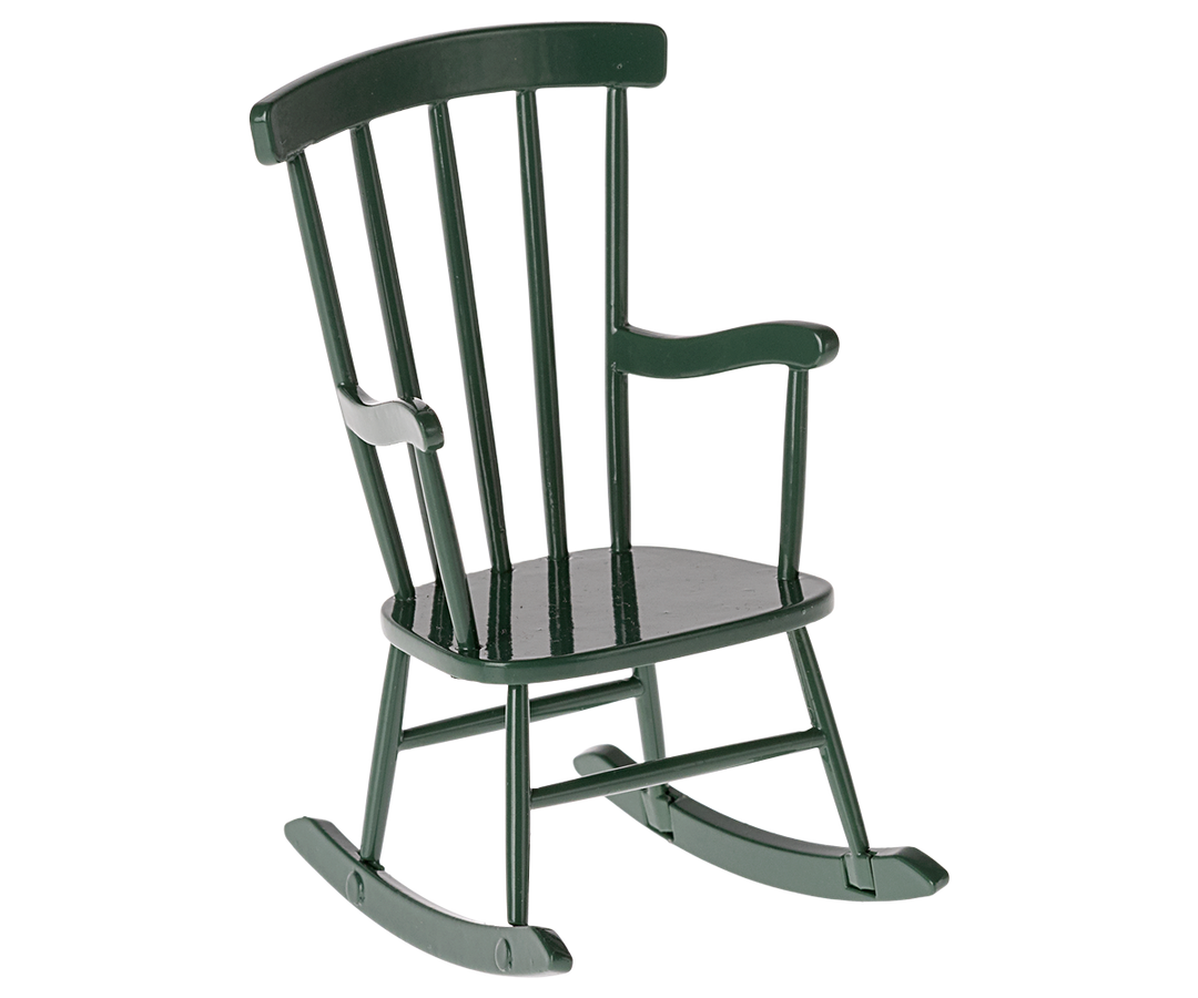 Rocking Chair, Mouse - Dark Green