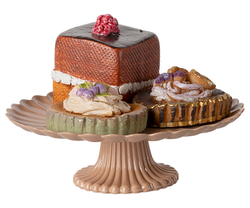 Cakes and cake stand, Mini