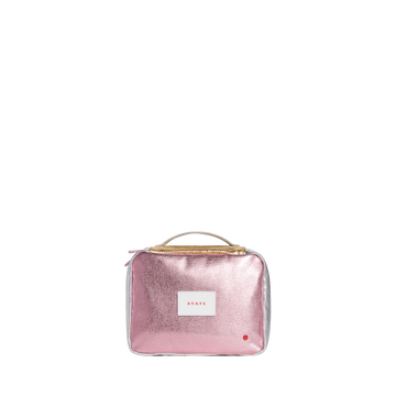 Bensen Toiletry Kit - Pink Silver