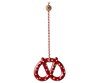 Metal ornament, Pretzel - Dot