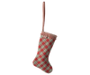 Stocking ornament, Checker - Red
