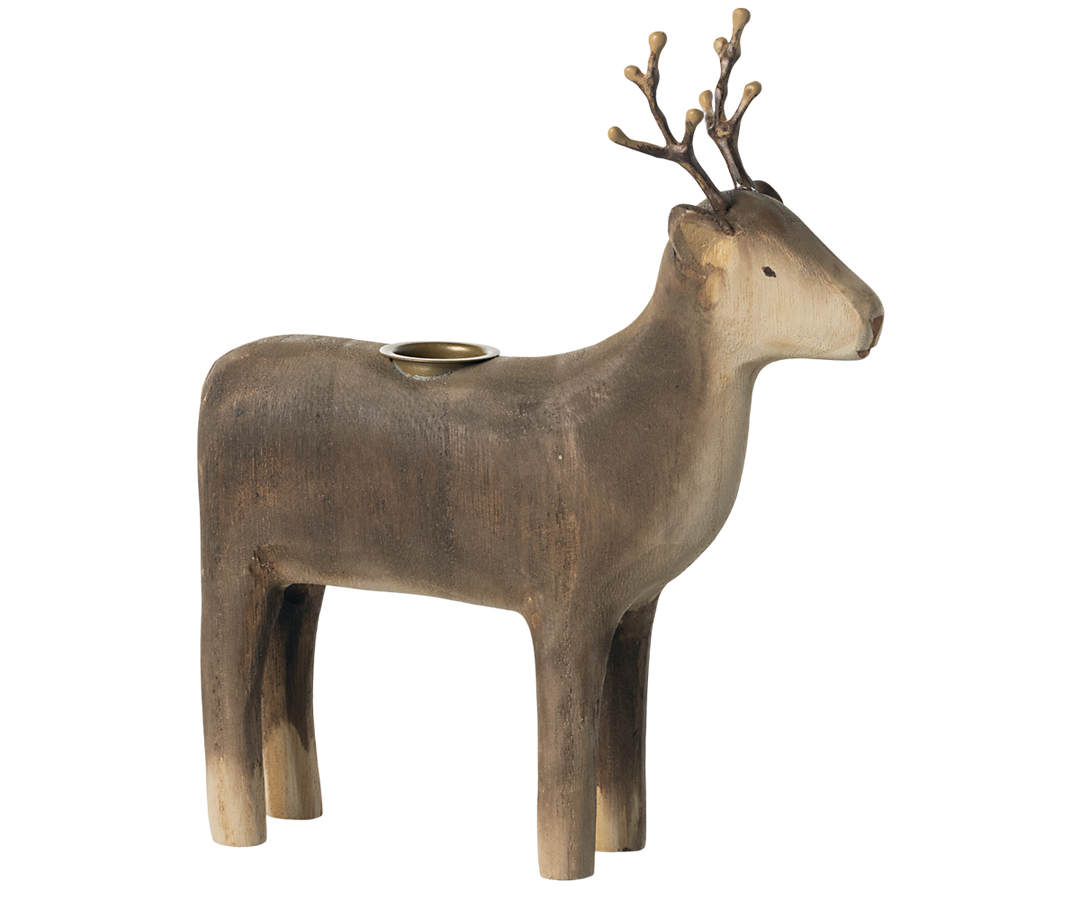 Candle holder, Large reindeer