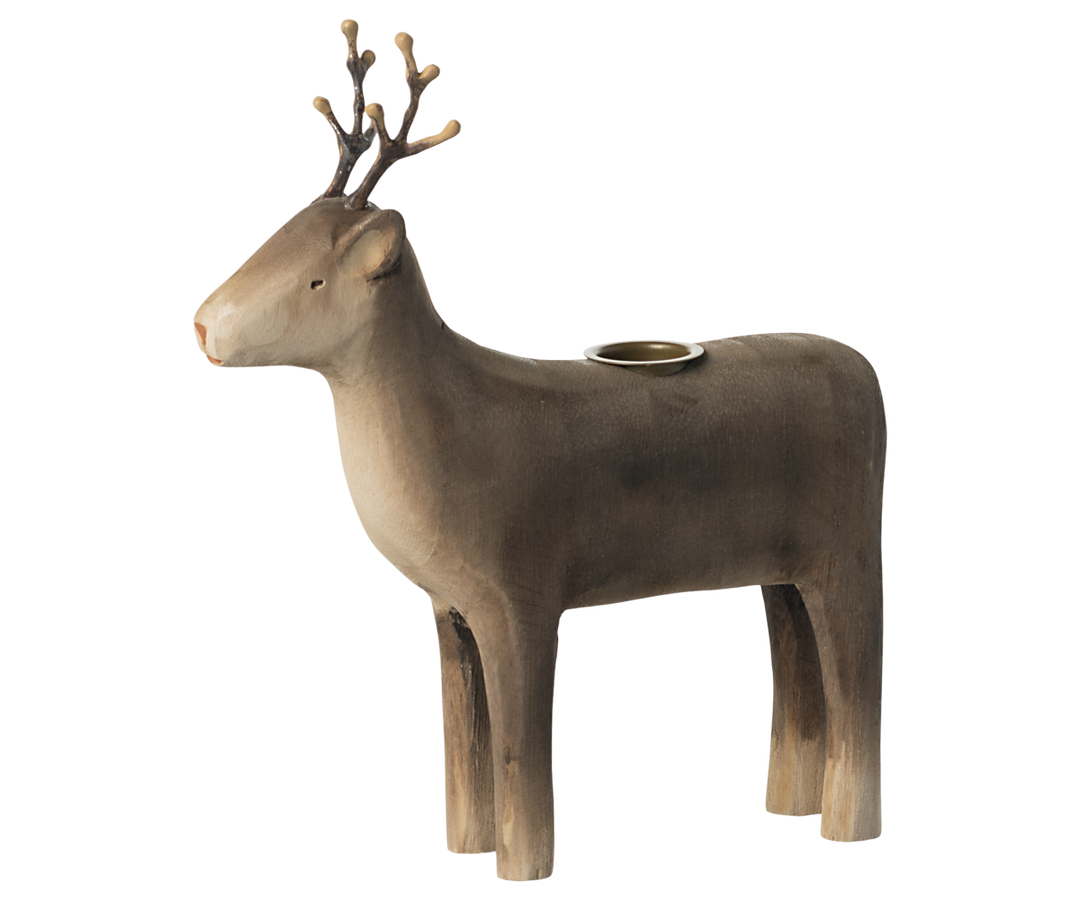 Candle holder, Large reindeer