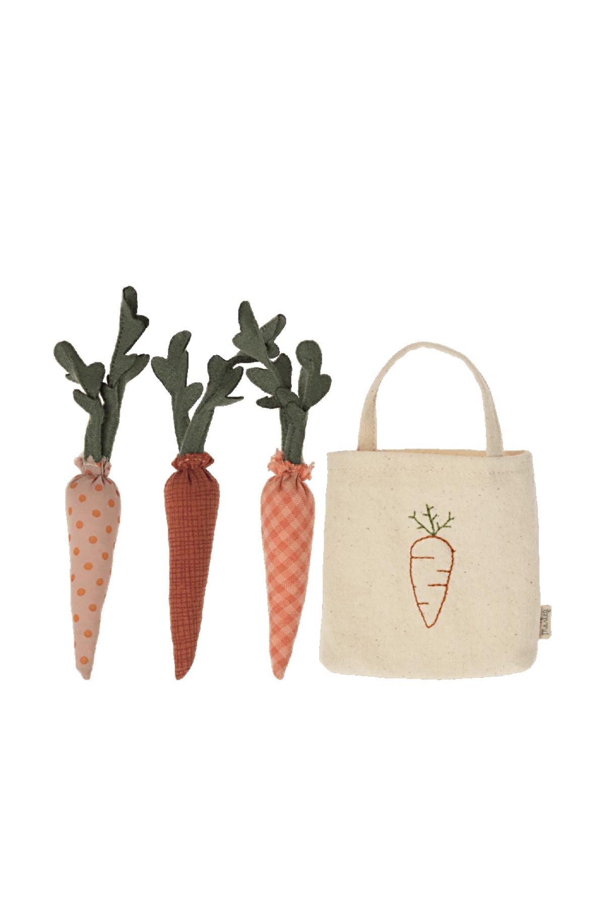 Carrots in Shopping Bag - Fresh Produce for Pretend Play