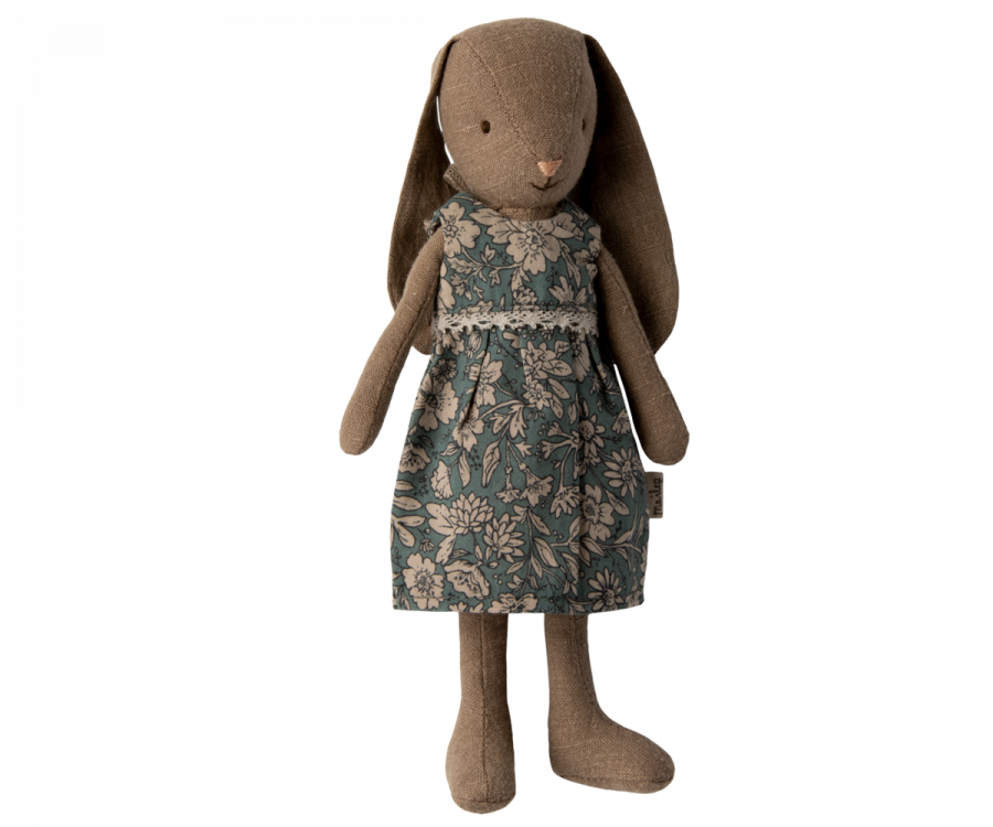 Maileg Bunny Size 1, Brown - Dress