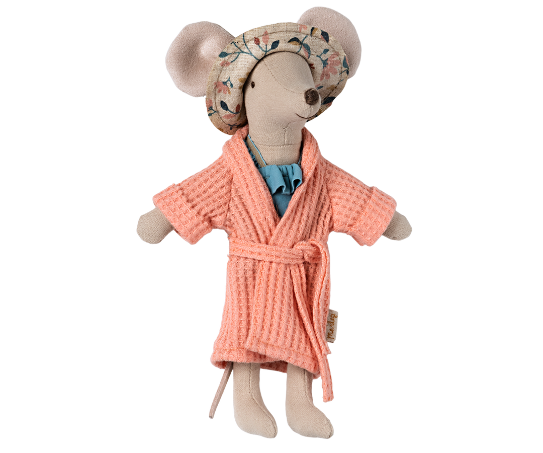 Bathrobe - Coral, Dad/Mum Mouse