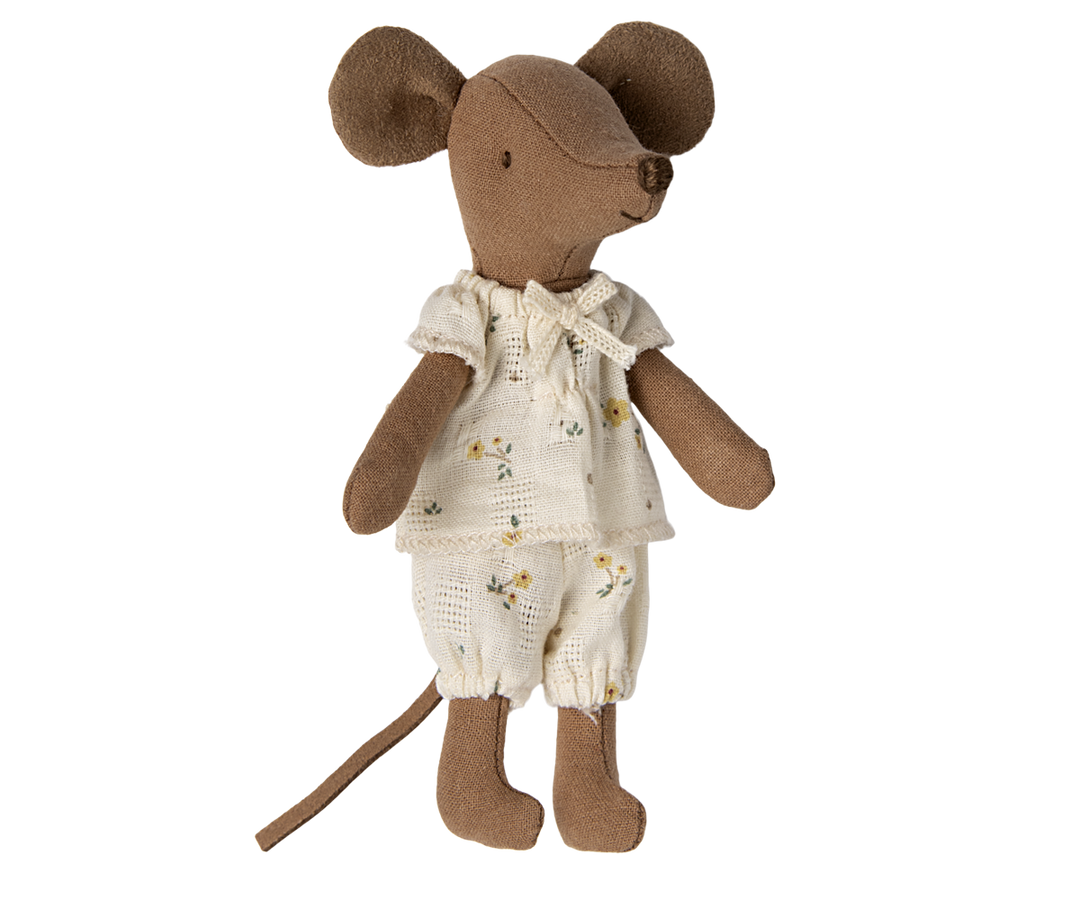 Big Sister Mouse in Box - Pyjamas Maileg Gift Set for Kids