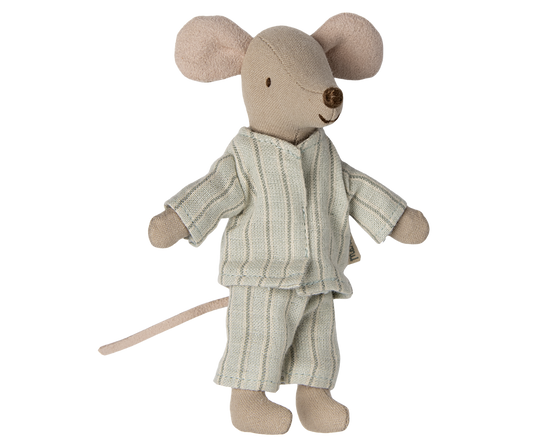 Mint Big Brother Mouse in Box - Adorable Maileg Gift Idea