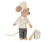 Chef mouse w. soup pot and spoon